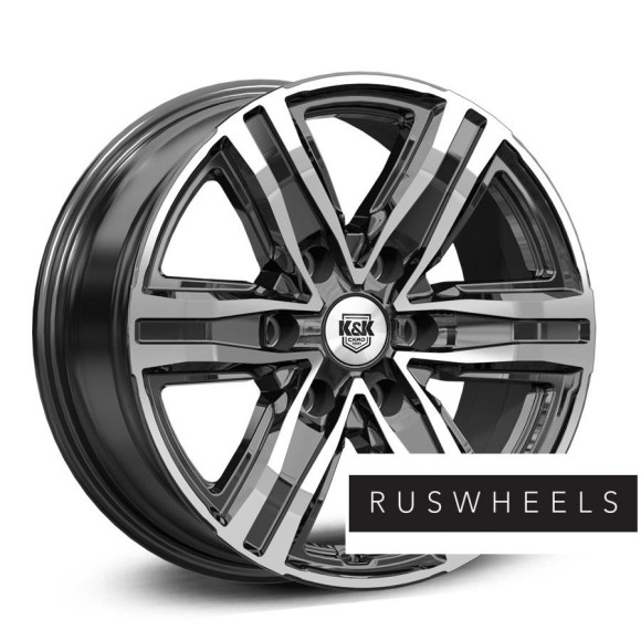 Диски КиК R17 / 7.5J PCD 6x139.7 ЕТ 42 ЦО 100.1 R8