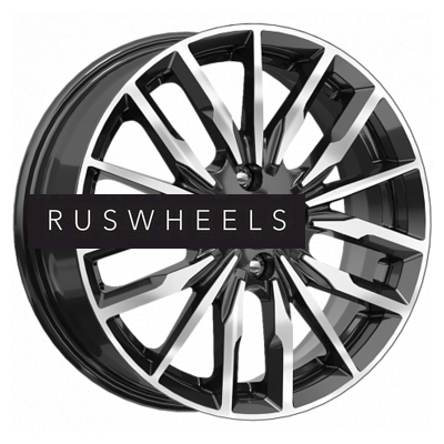 Диски iFree 6x16/5x100 ET38 D57,1 Миконос (КС946) Блэк Джек