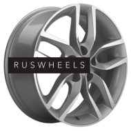 Диски Khomen Wheels 6,5x17/5x114,3 ET45 D66,1 KHW1708 (Nissan Tiida) F-Silver-FP Диски Khomen Wheels 6,5x17/5x114,3 ET45 D66,1 KHW1708 (Nissan Tiida) F-Silver-FP