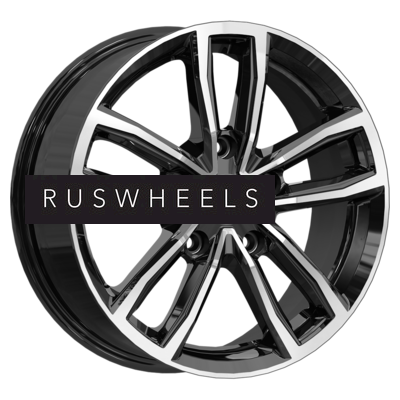 Диски КИК 6,5x17/5x112 ET43 D66,6 Каланг (КС1086) Алмаз черный Диски КИК 6,5x17/5x112 ET43 D66,6 Каланг (КС1086) Алмаз черный