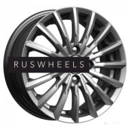 Диски КИК 7x17/4x100 ET43 D60,1 Акцент-оригинал (КС562) Дарк платинум