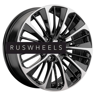 Диски Replay 8x18/5x114,3 ET37 D66,6 HV120 BKF (конус, C570)