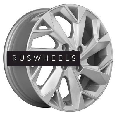 Диски Khomen Wheels 5,5x14/4x100 ET46 D54,1 KHW1402 (Alsvin/Getz/i20) F-Silver