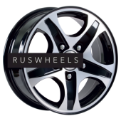 Грузовые диски СКАД 6,5x16/5x139,7 ET43 D98,5 Калипсо (КЛ089) Алмаз