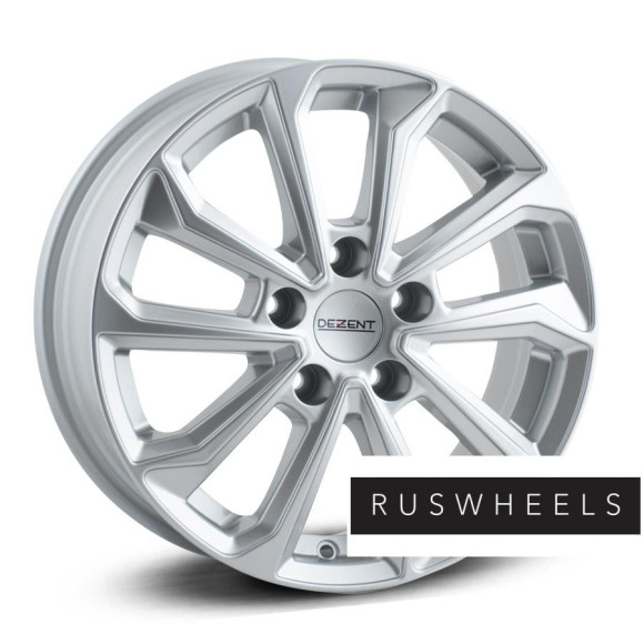 Диски Dezent R17 / 7J PCD 5x114.3 ЕТ 35 ЦО 60.1 KS silver