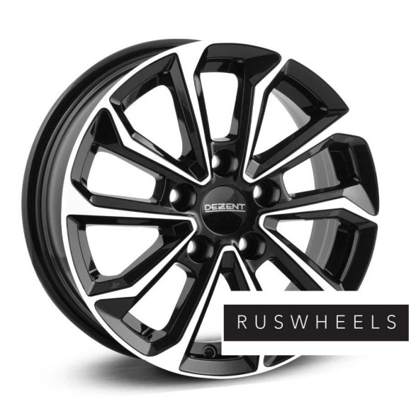 Диски Dezent R17 / 7J PCD 5x112 ЕТ 45 ЦО 57.1 KS black polished Диски Dezent R17 / 7J PCD 5x112 ЕТ 45 ЦО 57.1 KS black polished