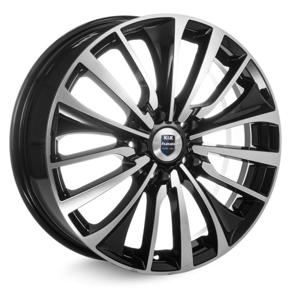 Диски КиК  Flanker-оригинал (КС905)  6,5\R17 4*100 ET41  d60,1  Алмаз черный  [r76236]  Fb max 540 kg