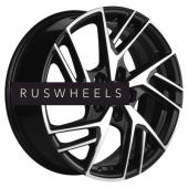 Диски Khomen Wheels 6,5x17/5x114,3 ET46 D67,1 KHW1722 (Elantra/i30) Black-FP
