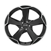 Диски OZ 9,0\R20 5*112 ET30 d66,46 Matt Black Diamond Cut