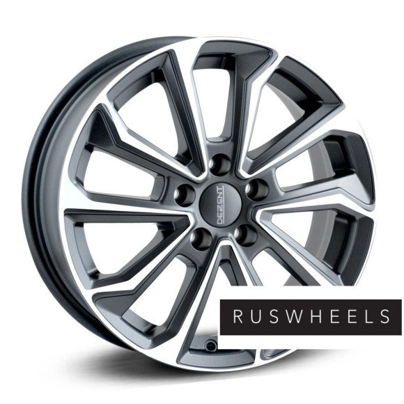 Диски Dezent R16 / 6.5J PCD 5x114.3 ЕТ 40 ЦО 71.6 KS dark Диски Dezent R16 / 6.5J PCD 5x114.3 ЕТ 40 ЦО 71.6 KS dark