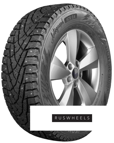 Шины Ikon 215/60 r17c Autograph Ice C4 109/107R Шипы Шины Ikon 215/60 r17c Autograph Ice C4 109/107R Шипы