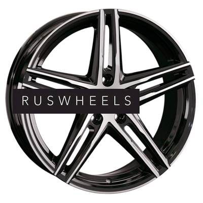 Диски Replay 8x18/5x112 ET39 D66,6 A248 BKF (конус, A001)