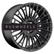 Диски LS Forged 11x22/5x130 ET62 D71,6 LS FG25 MB (конус, Колпак+лого)