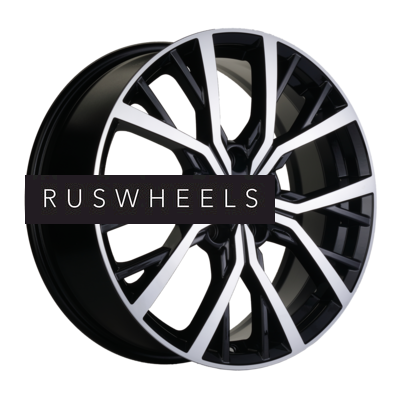 Диски Khomen Wheels 7x18/5x114,3 ET45 D66,1 KHW1806 (Teana/X-trail/Juke) Black-FP