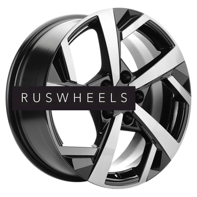 Диски Khomen Wheels 7x17/5x114,3 ET53 D67,1 KHW1712 (Ceed) Black-FP Диски Khomen Wheels 7x17/5x114,3 ET53 D67,1 KHW1712 (Ceed) Black-FP