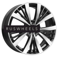 Диски КИК 7,5x19/5x114,3 ET53 D67,1 Марвел-оригинал (КС881) Алмаз черный SK