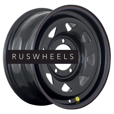 Диски Off-Road Wheels 7x15/5x139,7 ET0 D110 УАЗ (треуг. мелкий) Черный Диски Off-Road Wheels 7x15/5x139,7 ET0 D110 УАЗ (треуг. мелкий) Черный
