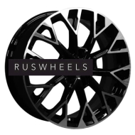 Диски Khomen Wheels 7x17/5x114,3 ET35 D66,1 KHW1718 (Nissan Juke F16 [19..24]) Black-FP