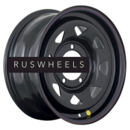 Диски Off-Road Wheels 8x17/5x139,7 ET-19 D110 УАЗ (треуг. мелкий) Черный