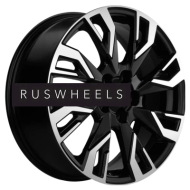 Диски Khomen Wheels 7x18/5x110 ET35 D67,1 KHW1809 (Dongfeng 580/DFSK 500) Black-FP