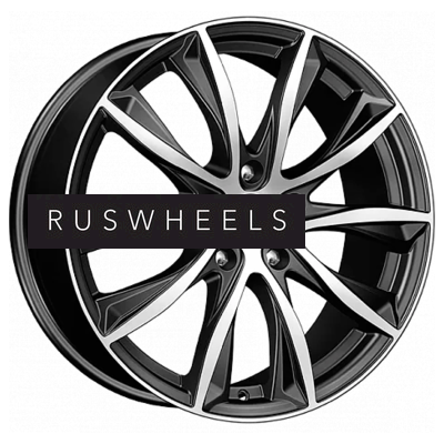 Диски iFree 7,5x18/5x112 ET45 D57,1 Каzантип (КС684М) Блэк Джек