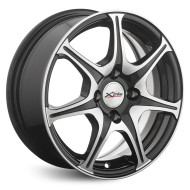 Диски Xtrike 6,0\R14 4*114.3 ET35 d67.1 BK/FP