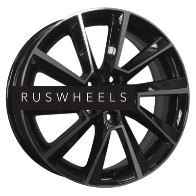 Диски Khomen Wheels 6x16/5x110 ET50 D67,1 KHW1604 (BAIC U5 Plus) Black-FP Диски Khomen Wheels 6x16/5x110 ET50 D67,1 KHW1604 (BAIC U5 Plus) Black-FP