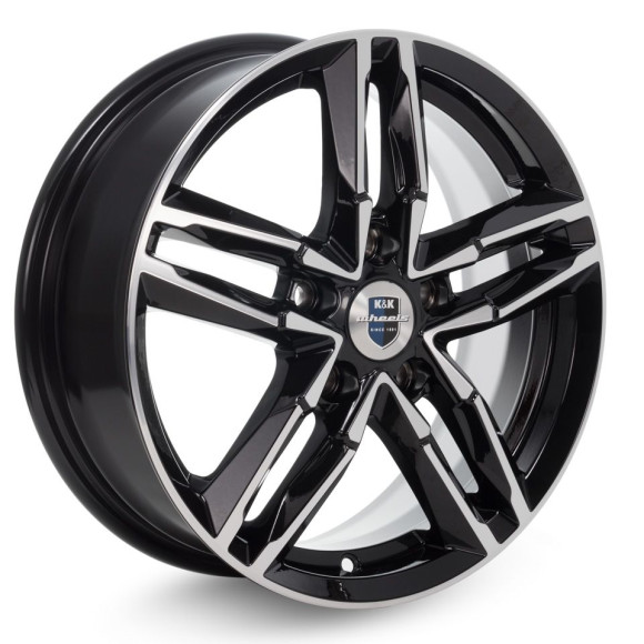 Диски КиК 6,0\R16 5*110 ET45 d67.1 Алмаз черный