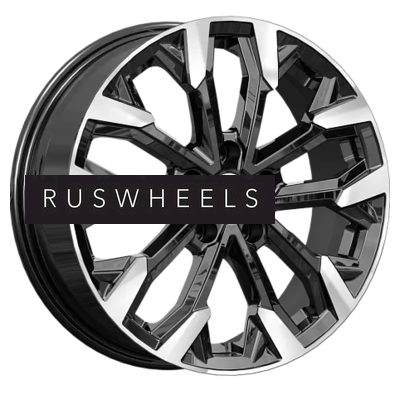 Диски K&K 6,5x17/5x112 ET46 D57,1 Морейн (КС1046) Алмаз черный Диски K&K 6,5x17/5x112 ET46 D57,1 Морейн (КС1046) Алмаз черный