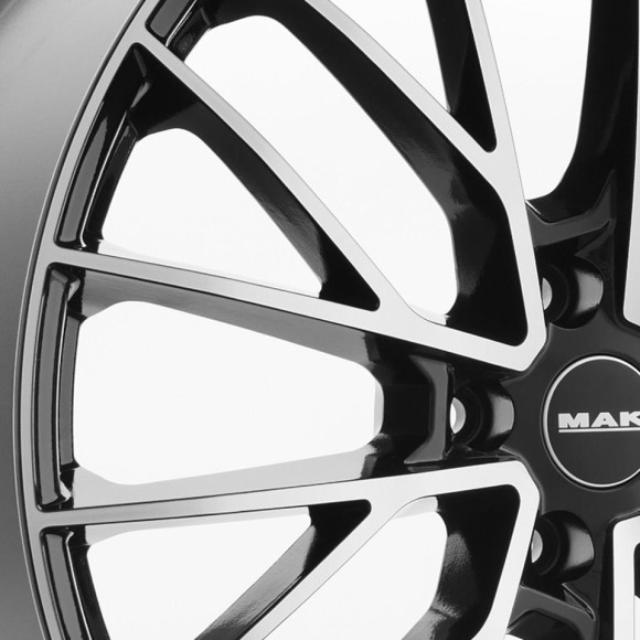 Диски MAK 8.5\R19 5*112 ET20 d66.45 Black Mirror