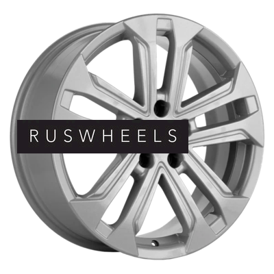 Диски Khomen Wheels 7x18/5x108 ET33 D60,1 KHW1803 (Chery Tiggo 4/Tiggo 7 Pro) F-Silver