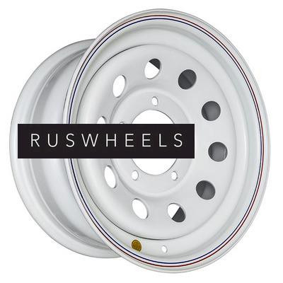 Диски Off-Road Wheels 8x16/5x139,7 ET-3 D110 УАЗ Белый Диски Off-Road Wheels 8x16/5x139,7 ET-3 D110 УАЗ Белый