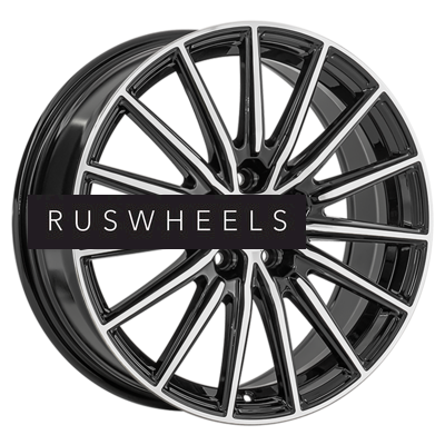 Диски LS FlowForming 7,5x18/5x112 ET40 D66,6 RC93 BKF (конус)