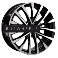 Диски Replay 8x18/5x114,3 ET30 D60,1 LX211 BKF (конус, C570)