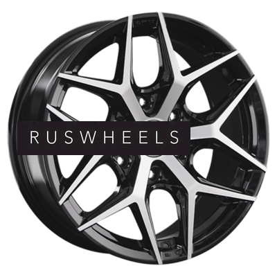 Диски LS 8x17/6x139,7 ET36 D100,1 1303 BK (конус, Колпак+лого)