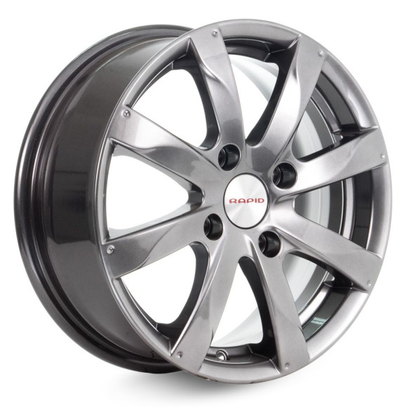 Диски КиК 6,0\R15 4*98 ET35 d67.1 Дарк платинум