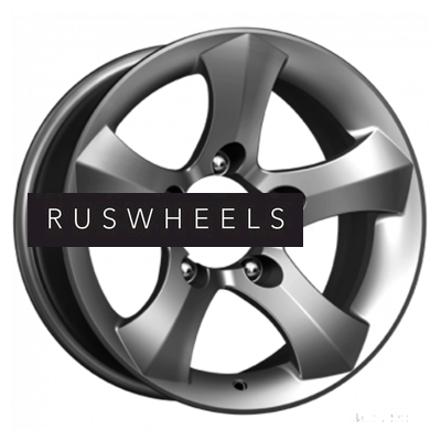 Диски КИК 8x16/5x139,7 ET-20 D110,1 Айсберг (КС662) Дарк платинум