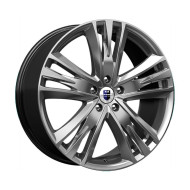 Диски КиК 8.5\R20 5*120 ET45 d64.1 Дарк платинум