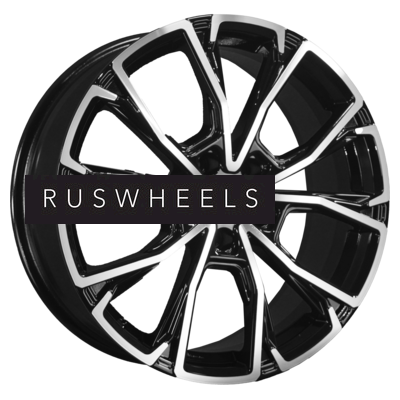 Диски Khomen Wheels 7,5x19/5x114,3 ET40 D60,1 KHW1907 (NX/RAV4) Black-FP Диски Khomen Wheels 7,5x19/5x114,3 ET40 D60,1 KHW1907 (NX/RAV4) Black-FP