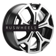 Диски Khomen Wheels 6,5x17/5x120 ET55 D65,1 KHW1710(2) (VW Transporter) Black-FP