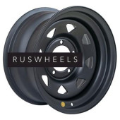 Диски Off-Road Wheels 8x16/5x139,7 ET-3 D110,5 УАЗ (треуг. мелкий) Черный матовый