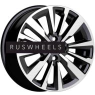 Диски КИК 6,5x16/4x100 ET41 D60,1 Эрман (КС997) Алмаз черный Диски КИК 6,5x16/4x100 ET41 D60,1 Эрман (КС997) Алмаз черный