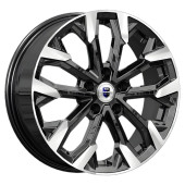 Диски КиК 6.5\R17 5*114.3 ET40 d64.1 алмаз чёрный