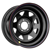 Диски ZEPP 4x4 8x16/5x139,7 ET-25 D110 УАЗ Triangle Gloss Black (LTM)