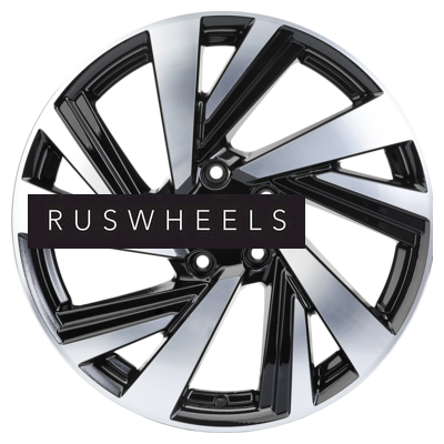 Диски Khomen Wheels 7,5x18/5x114,3 ET38 D67,1 KHW1801 (Outlander) Black-FP