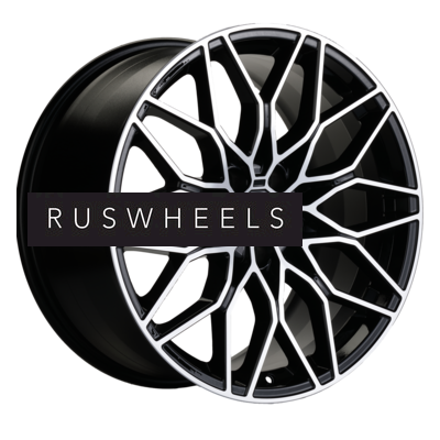 Диски Khomen Wheels 8,5x19/5x114,3 ET30 D60,1 KHW1902 (RX/NX) Black-FP Диски Khomen Wheels 8,5x19/5x114,3 ET30 D60,1 KHW1902 (RX/NX) Black-FP