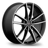 Диски Xtrike 7.5\R19 5*114.3 ET35 d60.1 BK/FP Диски Xtrike 7.5\R19 5*114.3 ET35 d60.1 BK/FP