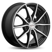 Диски Xtrike 6.5\R15 5*114.3 ET40 d66.1 BK/FP Диски Xtrike 6.5\R15 5*114.3 ET40 d66.1 BK/FP