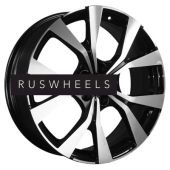 Диски Khomen Wheels 7x19/5x112 ET43 D57,1 KHW1906 (Skoda Kodiaq) Black-FP