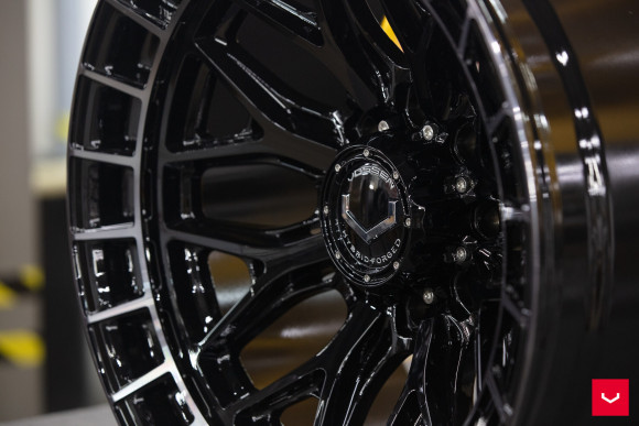 Диски Vossen HFX-1 24x12, Цвет: Tinted Gloss Black (8 болтов)